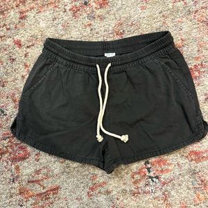 Womens Aerie size xs black shorts